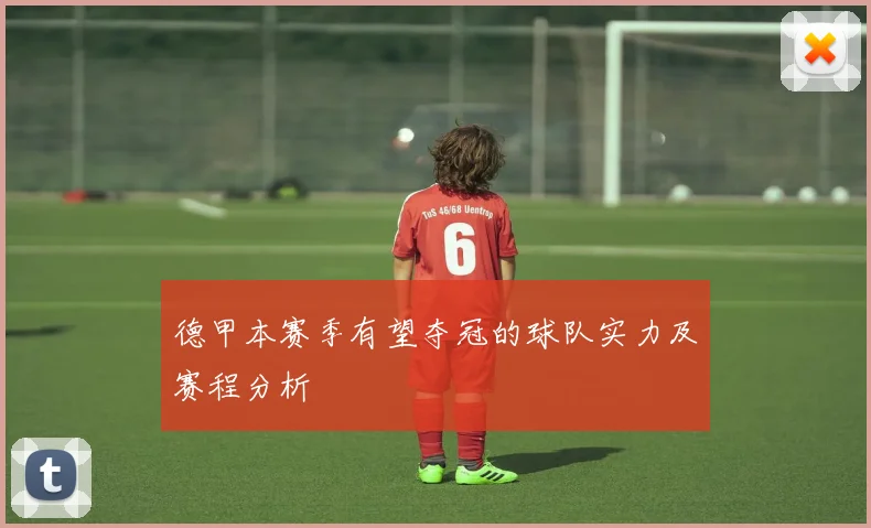 德甲本赛季有望夺冠的球队实力及赛程分析